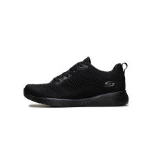 Baskets Skechers Bobs Squad Tough Talk pour femme, noir/noir, pointure 45