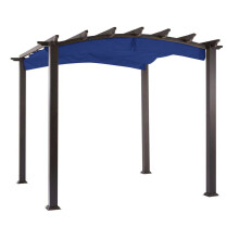 Canopy de substitui      o de ventos de jardim para a p   rgola arqueada da ba   a de Hampton - Riplock 350 - Marinha True