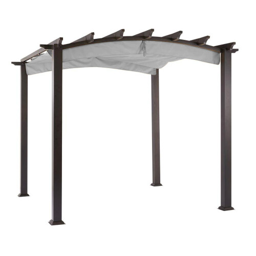 Garden Winds Replacement Canopy for The Hampton Bay Arched Pergola - R