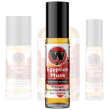 Wagsmarket Egyptian Musk Oil Alege?i de la Roll On la 0,33oz - sticla de sticla de 4oz (rulare de 0,33oz pe)