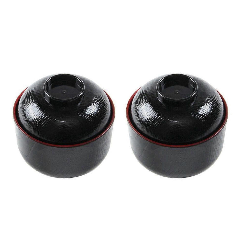 Kricely (As Show, One Size) 1Pc Japanese Style Cover Small Bowl Miso Bowl Small Soup Bowl Japanese Style Miso With Lid Soup Bowl Ramen Bowl