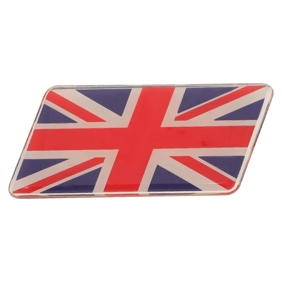 Kricely (As Show, One Size) Car Sticker Aluminum Alloy Car Decal American Flag Sticker For Car Suv Vehicle Decoration