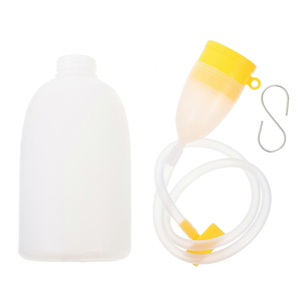 Kricely (As Show, One Size) Anti-Odor Patient Urinal Bottle Urinal Potty Plastic Urinal Bottle Elderly Pee Bottle