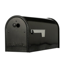 Gibraltarsk potovn schrnky EM160B00 Edwards Rural Mailbox Large Black