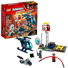 LEGO Juniors/4+ The Incredibles 2 Elastigirls Rooftop Pursuit 10759 ptokszlet (95 rszes)