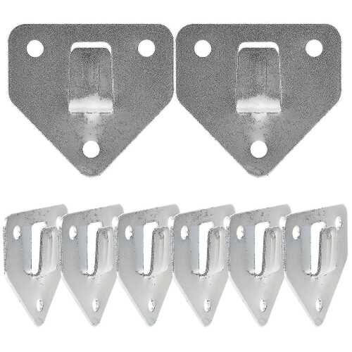 (Red, One size) 8 Pcs Wall Mount Fire Extinguisher Hook Heavy Duty Fire Extinguisher Bracket Holder 1