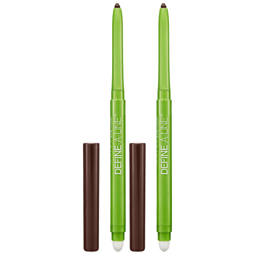 Maybelline Eyeliner Maybelline Define-A-Line Brun Noir (Pack de 2)