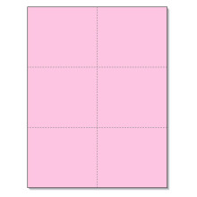 Nextdaylabels impresora lser tarjetas perforadas en blanco 6 arriba por pgina para boletos de viaje tarjetas de registro de la escuela Tarjetas de