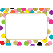 Confetti Name Tags/Labels