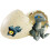 Mattel JURASSIC WORLD HATCH 'N PLAY DINOS Velociraptor Blue 2