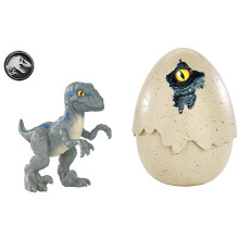 Jurassic World Hatch 'N Play Dinos Velociraptor Blue