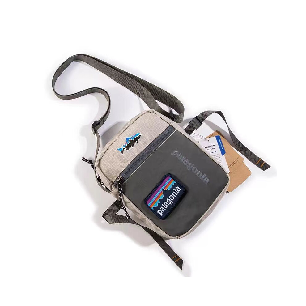 (Gray) Practical Bag Patagonia Crossbody Men Women Travel Messenger Shoulder Satchel Gray