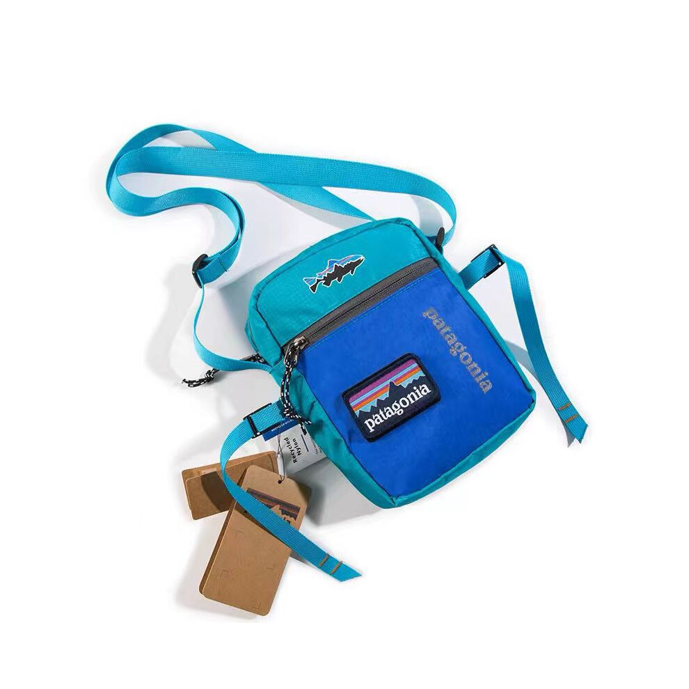 (Blue) Practical Bag Patagonia Crossbody Men Women Travel Messenger Shoulder Satchel Blue