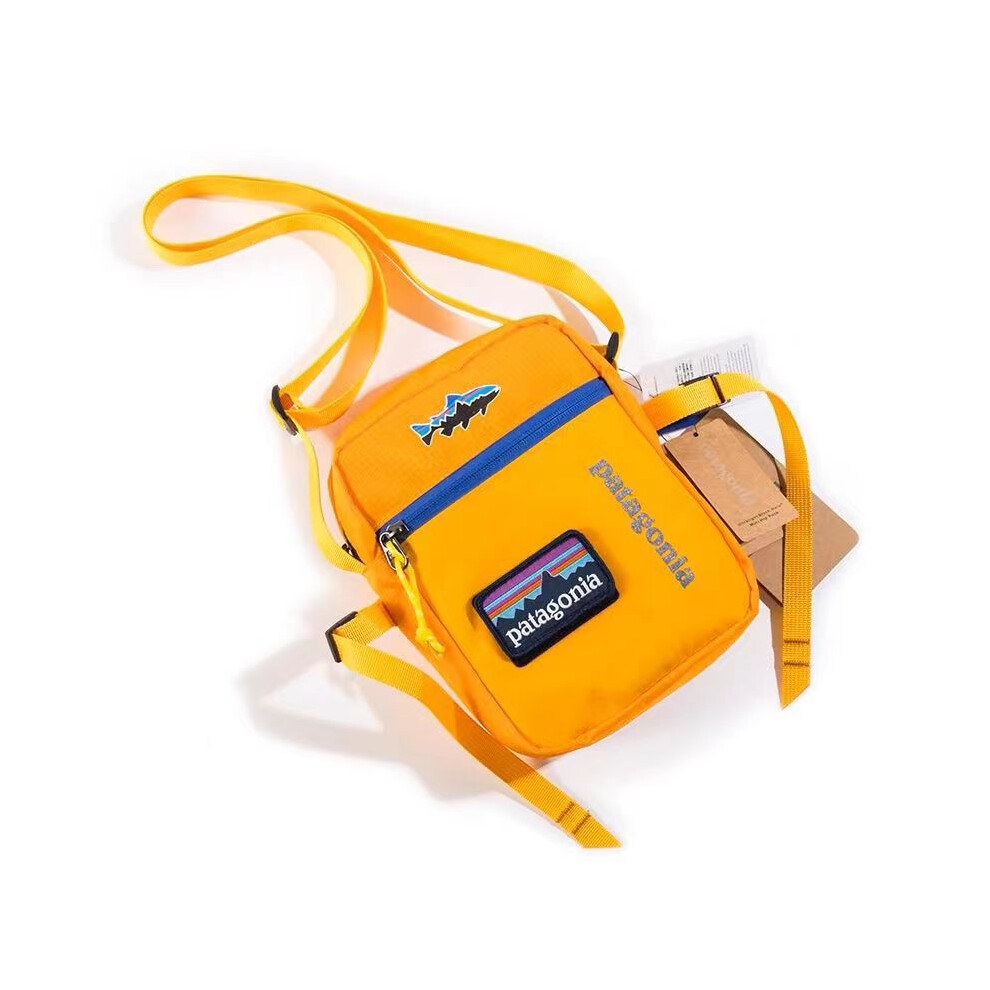 (Yellow) Practical Bag Patagonia Crossbody Men Women Travel Messenger Shoulder Satchel Yellow
