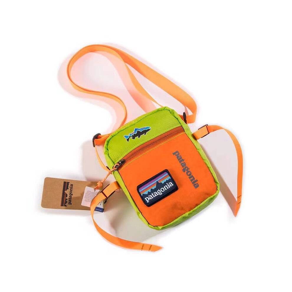 (Orange) Practical Bag Patagonia Crossbody Men Women Travel Messenger Shoulder Satchel Orange