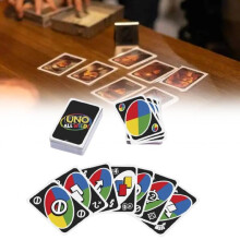 Uno All Wild Poker Card Board Game Family Party Prop Gifts Toys Educational