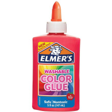 Color lav vel de Elmer, cola rosa 5 on as para fazer lodo 5 on as