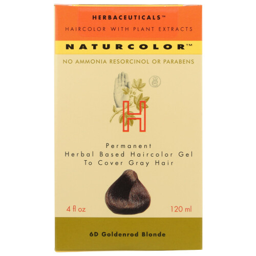 naturcolor Χρώμα Μαλλιών - Χρυσό Ρόδι, 4 Fl Oz (6D)