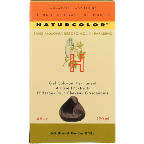 naturcolor Χρώμα Μαλλιών - Χρυσό Ρόδι, 4 Fl Oz (6D) 1