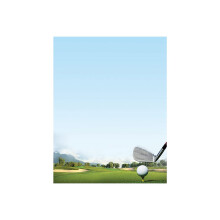 Geweldige papieren! Tee Off briefhoofd 8,5"""" x 11"""" 80 stuks (2017034)