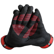 Guanti TaylorMade Rain Control (Nero/Rosso Medio/Grande) Nero/Rosso (Paio Medio/Grande)