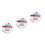 Lee Sortkwik Fingertip Moisteners  1 3/4 oz  Pink  3 Pack 10134 1