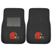 FANMATS 10298 NFL - Cleveland Browns 2dln sada vyvanch autokobercu | Cern | 17""""x25,5"""" | Primrn logo helmy Browns