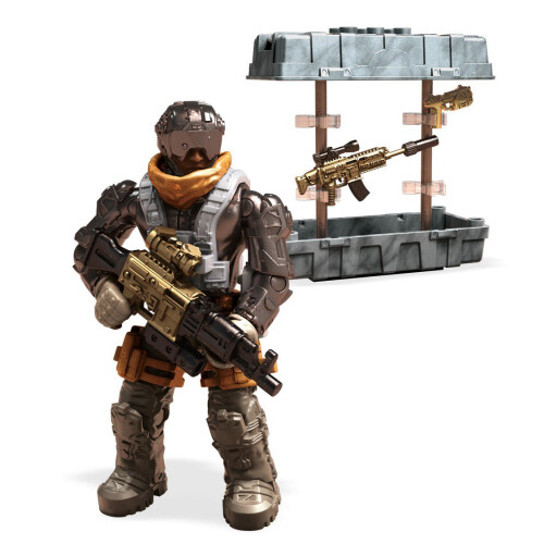 MEGA Mega Construx Call of Duty Πακέτο Φροντίδας Χρυσό Σετ Κατασκευών 1