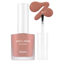 A'PIEU Juicy-Pang Water Blusher [BE01] (0,31 fl oz) - Dewy-Liquid kindfarve med frugtagtig farvetone og bl?d blandingsstruktur. Frugtekstraktblan