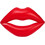 FUNBOY Giant Inflatable Red Lips Pool Float  Luxury Float for Summer Pool Party and Entertainment 1