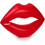 FUNBOY Giant Inflatable Red Lips Pool Float  Luxury Float for Summer Pool Party and Entertainment 3