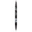 Kokie Cosmetics Dynamic Duo Eyeliner Pen, Μαύρο, 0.05 Υγρού Όγκου 1
