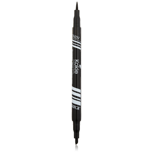 Kokie Cosmetics Dynamic Duo Eyeliner Pen, Μαύρο, 0.05 Υγρού Όγκου