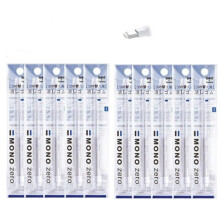 Tombow MONO Zero Pen-Style Eraser (20 refills  2.5mm rectangle tip)