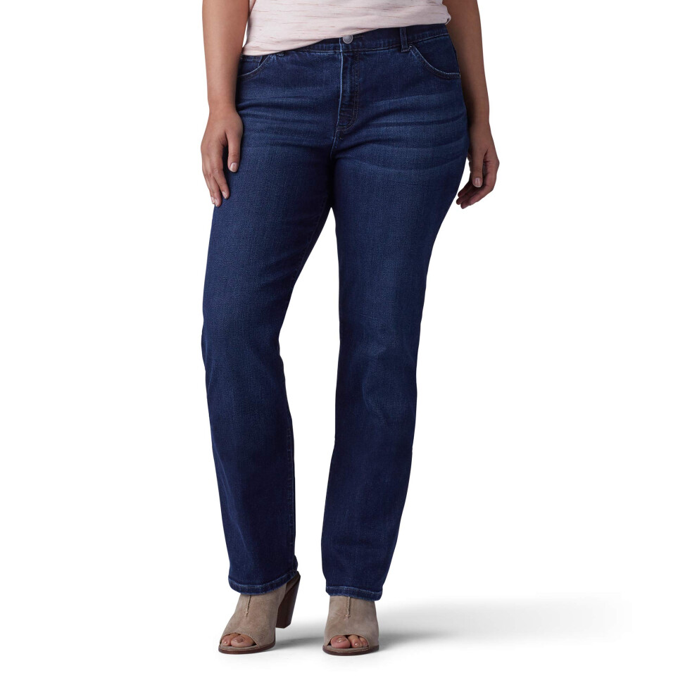 Jean coupe droite Lee Flex Motion Regular Fit pour femme Royal chakr