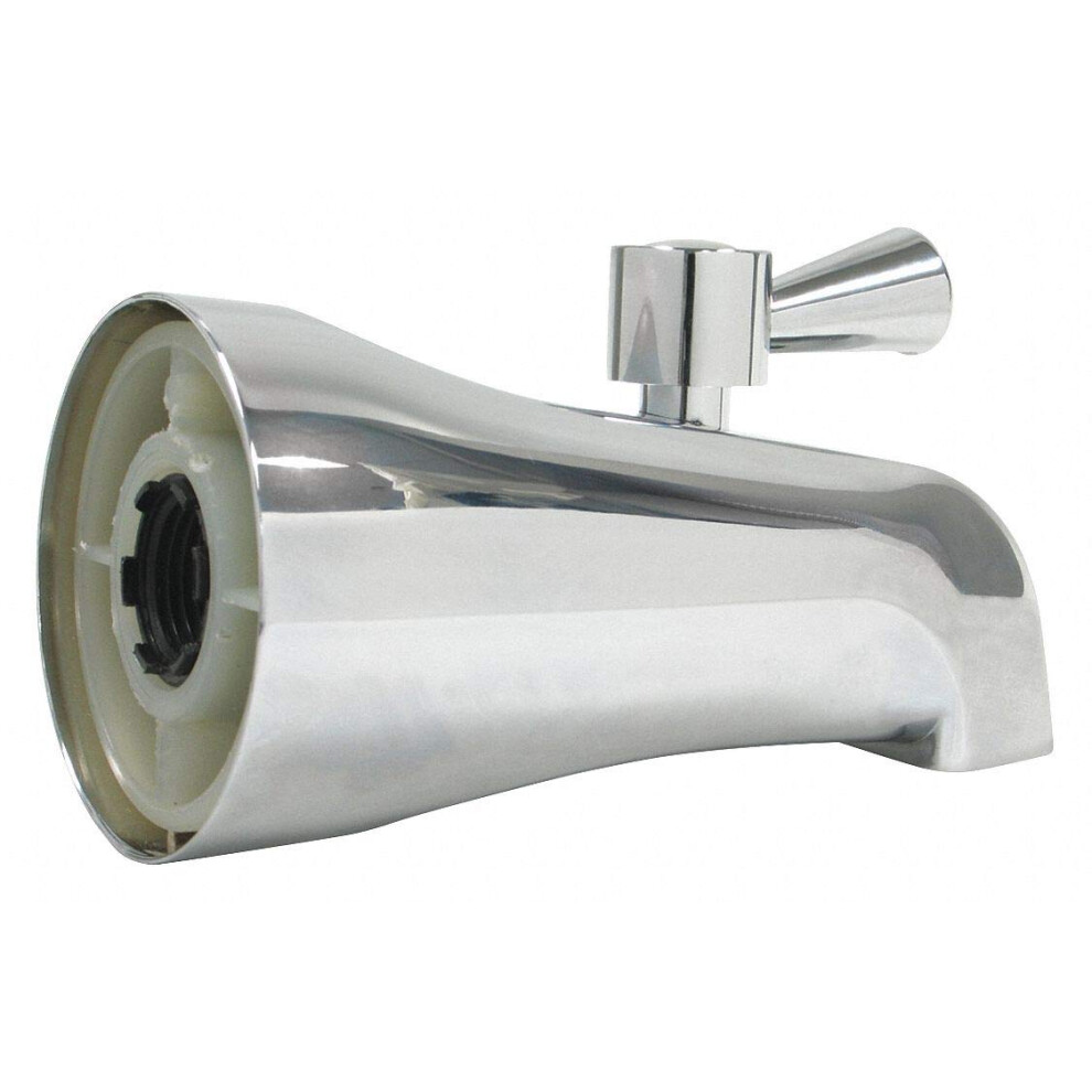 Kissler Chrome Tub Diverter Spout Tub Spouts, For Use With Most Bathtubs 696333449830
