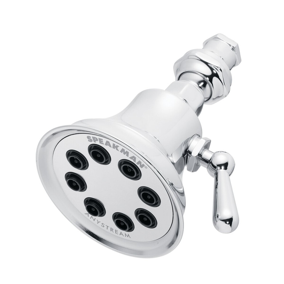 Speakman S-3015-E175 Retro Shower Head 1.75 Gpm Polished Chrome 671252140686