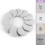 Super Sliders 3 1/2" Runde Wiederverwendbare Möbelgleiter für Teppich - Einfaches Bewegen, Grau (4er Pack) 3