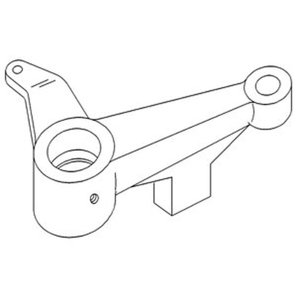Raparts 514285M1 Upper Steering Arm Fits Massey Ferguson Models 30 31 661537180612
