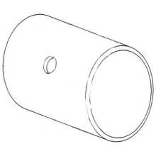 RAParts 190560M1 Kloubová podložka pro Massey Ferguson 135 150 165 175 245 255 265 +