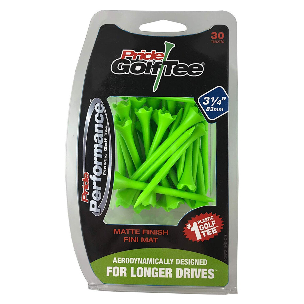 PRIDE GOLF TEE unisexe adulte 30 pi   ces T-shirts de golf Vert 3,25 US
