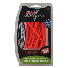 PRIDE GOLF TEE Unisex Erwachsene 30 Count Golf Tees Orange 3,25 US