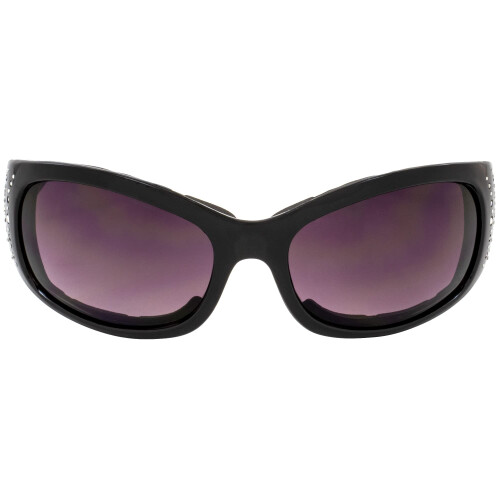 Global Vision Marilyn 2 Plus Γυαλιά Μοτοσικλέτας Γυναικεία Μαύρο Πλαίσιο με Στρας 2