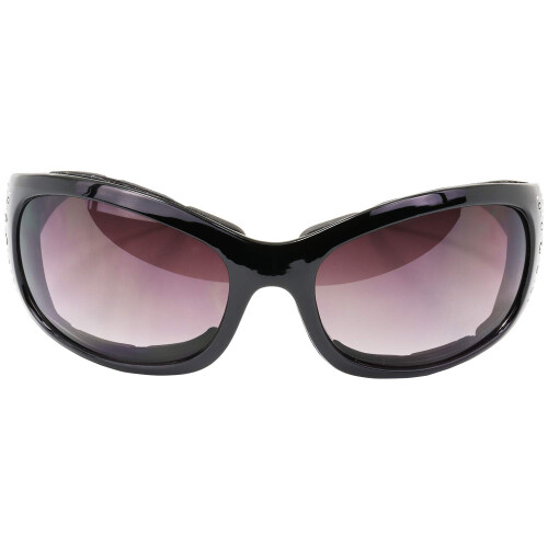 Global Vision Marilyn 2 Plus Γυαλιά Μοτοσικλέτας Γυναικεία Μαύρο Πλαίσιο με Στρας 1
