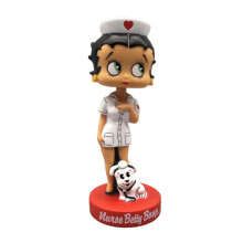 (Nurse Betty)16 cm Betty Boop Popeye PVC-Spielzeugfigur mit Federkopf und wackelnder Funktion Auto Funko