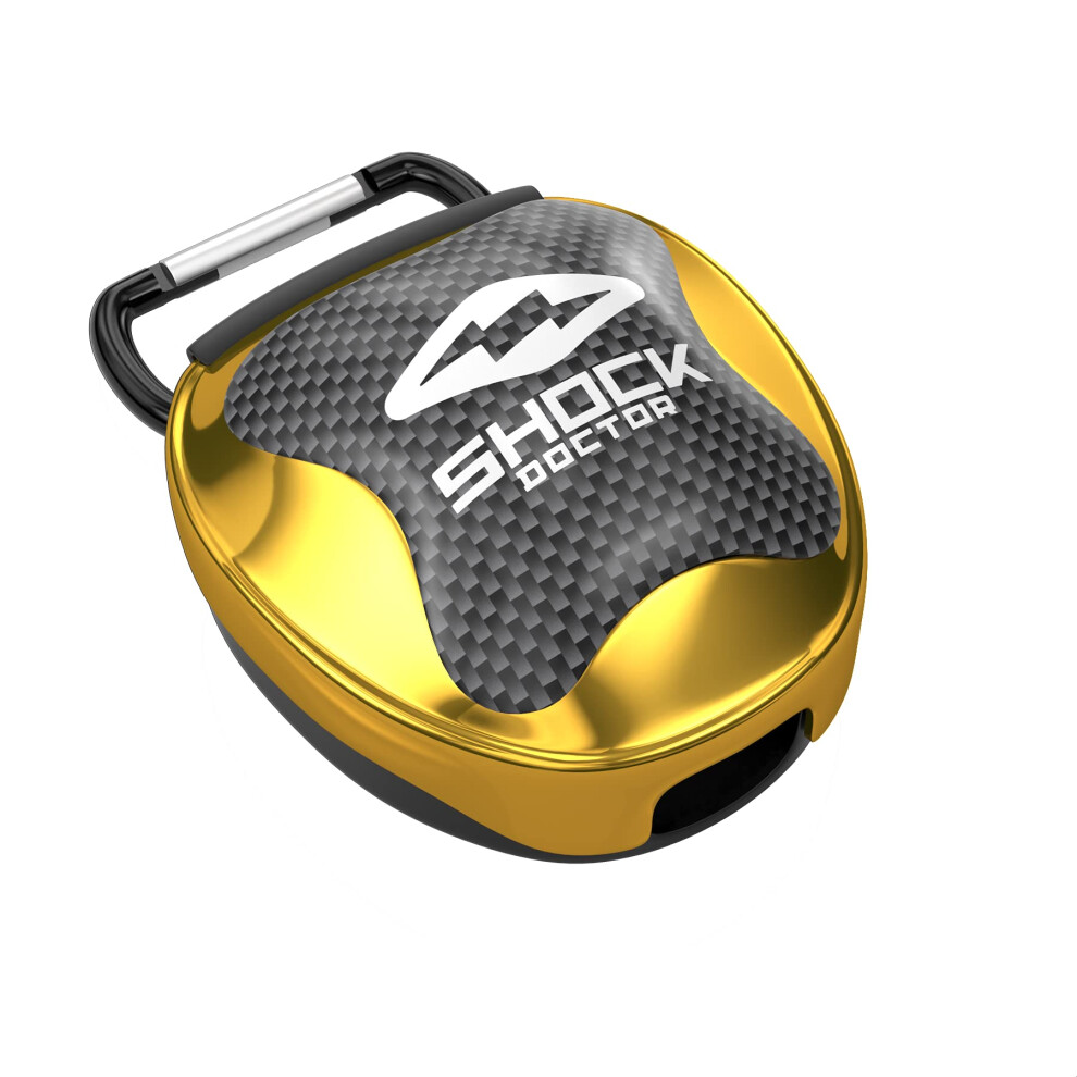 Shock Doctor Ventilated Mouth Guard Case Universal Storage For Adult
