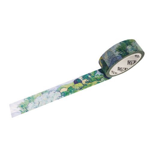 Wrapables Αυτοκόλλητη Ταινία Washi με Έμπνευση Van Gogh, Ελιά