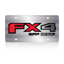 Eurosport Daytona- Kompatibel med 2015-2020 Ford FX4 Off Road Badge Rustfrit stål nummerplade