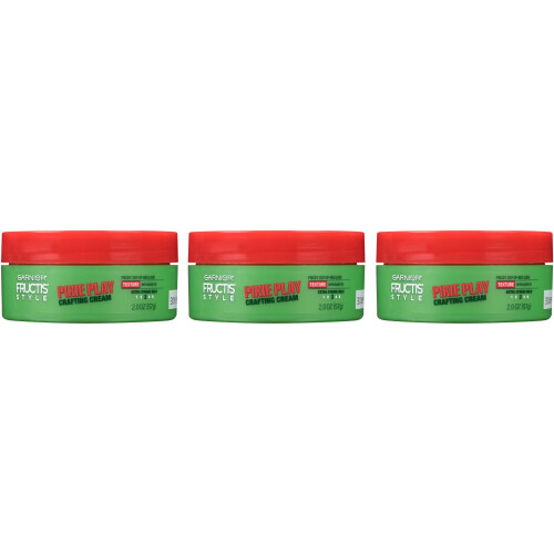 Garnier Garnier Fructis Style Pixie Play Κρέμα Δημιουργίας, 3 Τεμάχια