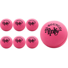 JA-RU Högstudsande Rosa Boll (6-pack) Små Studande Gummibollar för Barn